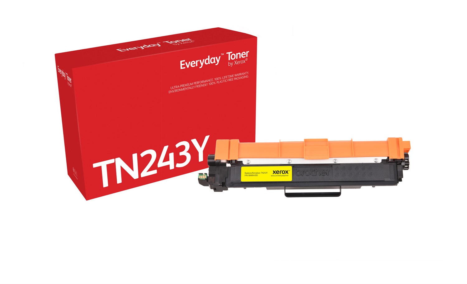 Xerox Everyday Toner ™ Giallo compatibile con Brother TN-243Y - Capacità 1000 pagine, 1 pz