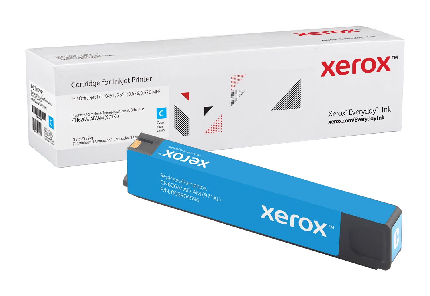 Xerox Everyday Toner Ciano compatibile con HP 971XL (CN626AE, CN626A, CN626AM) - High Capacity, 6600 pagine