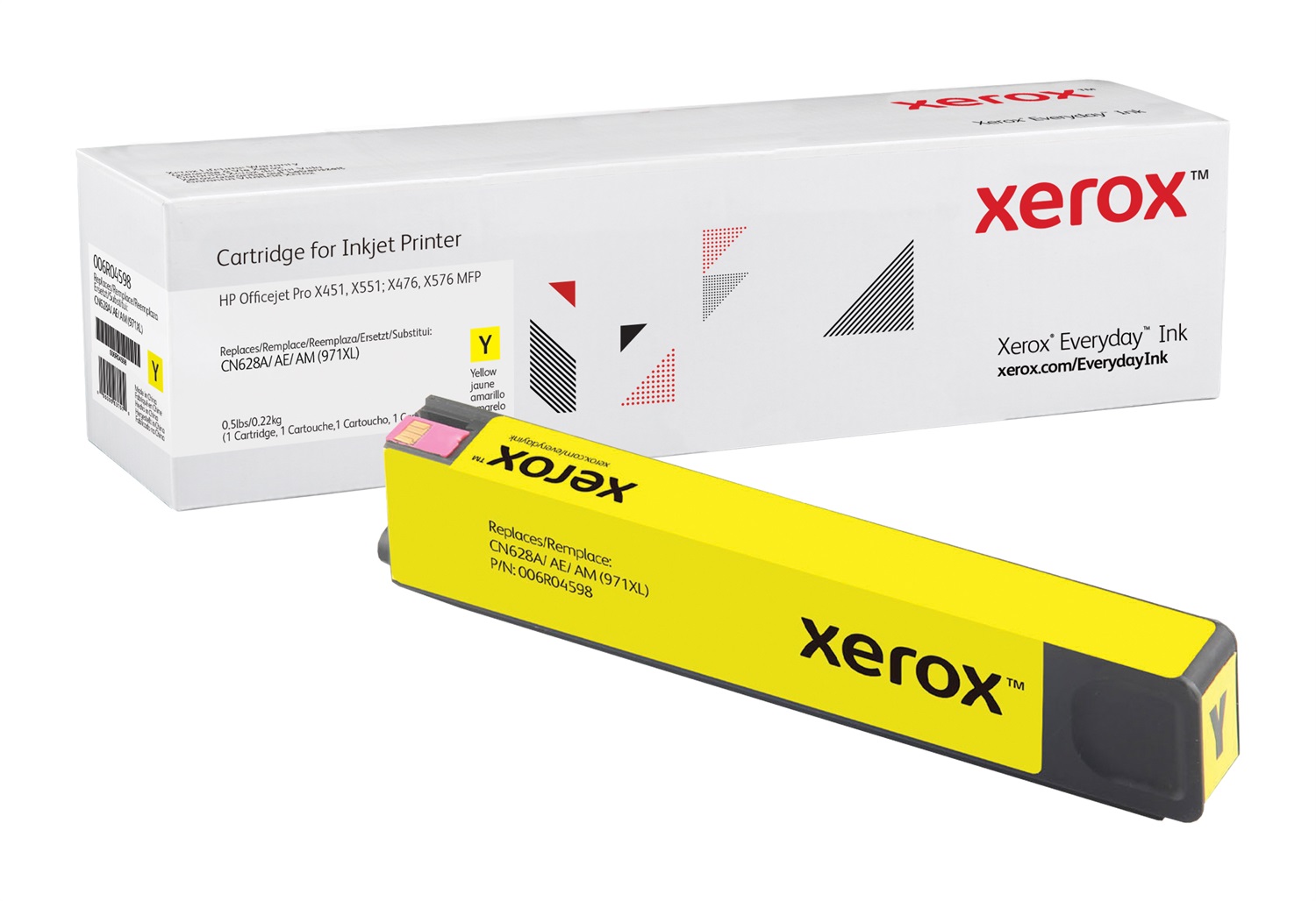 Xerox Everyday Toner Giallo compatibile con HP 971XL (CN628AE, CN628A, CN628AM) - High Capacity, 6600 Pagine, Garanzia a Vita