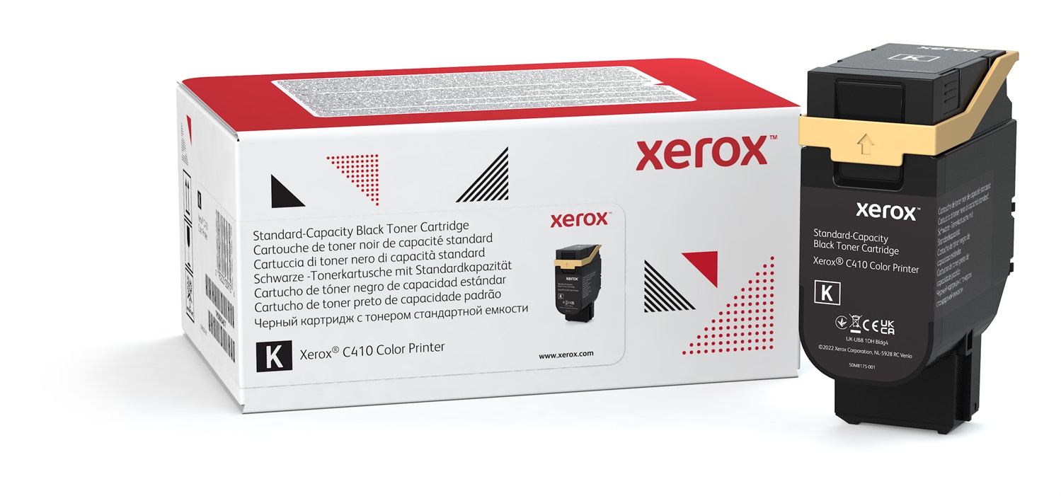 Xerox Cartuccia Toner Nero Standard 2400 Pagine per Stampante C410 e VersaLink C415 (006R04677)