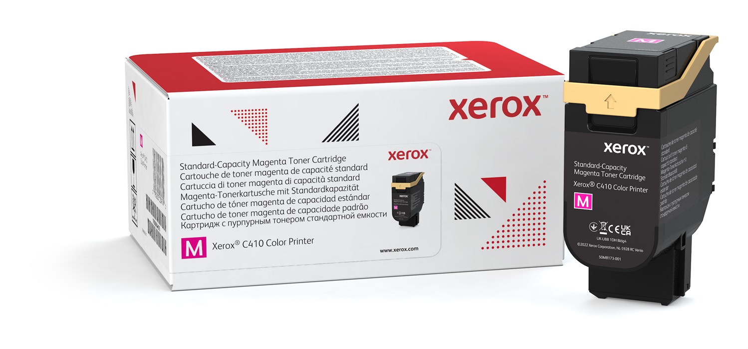 Xerox Cartuccia Toner Magenta Originale Standard da 2000 Pagine per Stampante C410 e VersaLink C415 (006R04679)