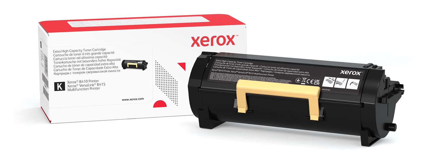 Xerox Cartuccia Toner Nero Altissima Capacità 25000 Pagine per Stampante B410 / Multifunzionale VersaLink B415 (006R04727)
