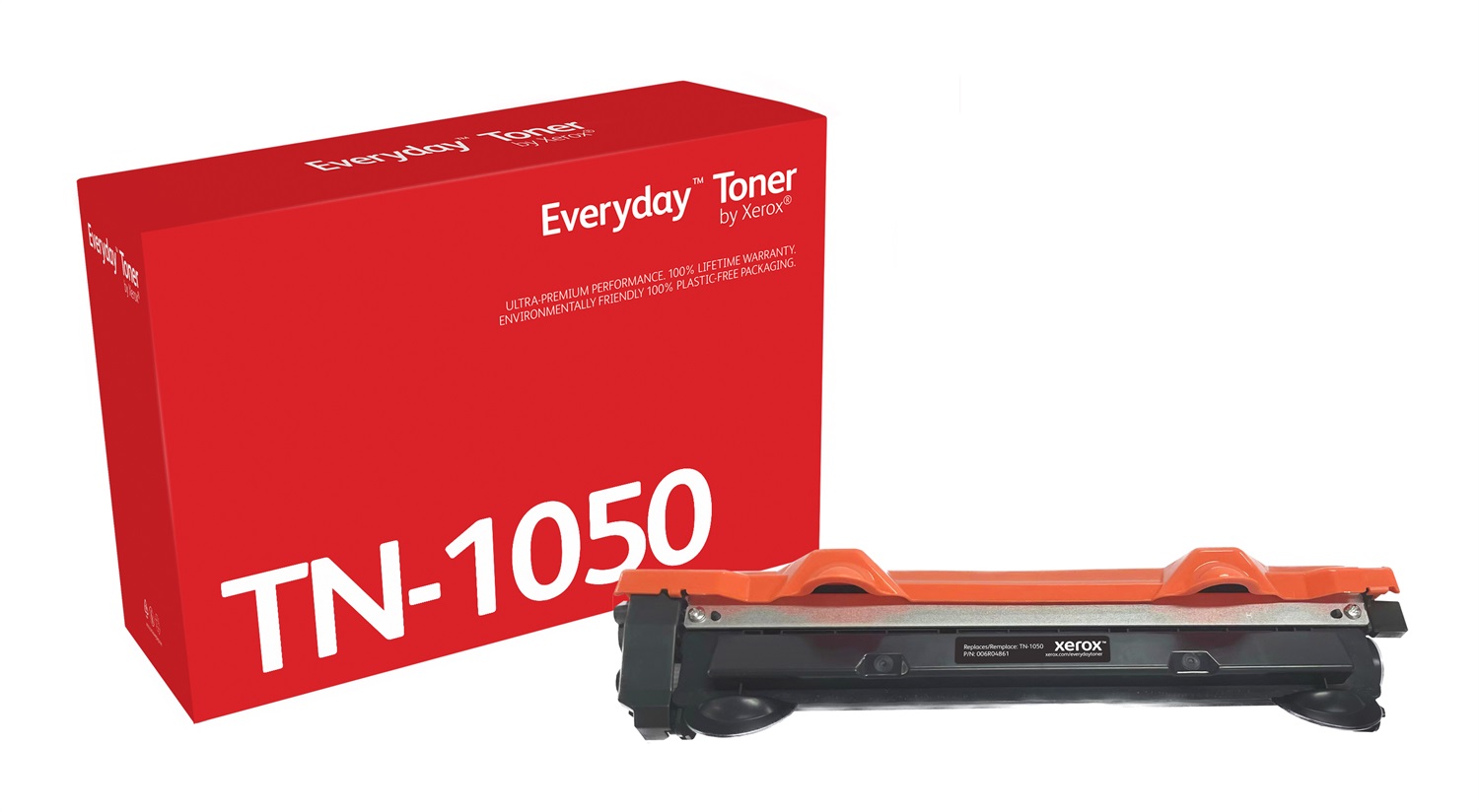 Xerox Everyday Toner Compatibile Nero per Brother TN1050 - Capacità Standard, 1000 Pagine, Codice 006R04861