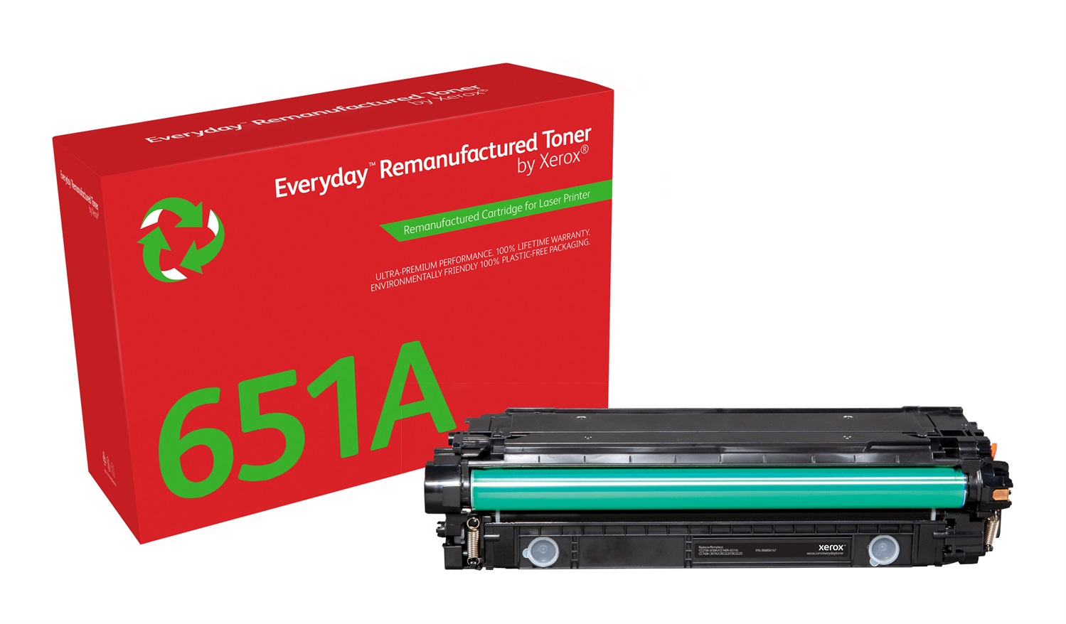 Xerox Everyday Toner rigenerato Nero compatibile con HP 651A/650A/307A (CE340A/CE270A/CE740A) - Capacità 13500 pagine, 1 pz