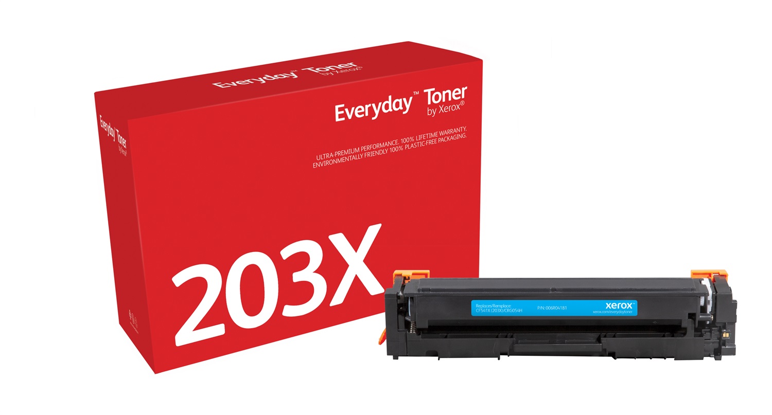 Xerox Everyday Toner ™ Ciano compatibile con HP 203X (CF541X), High Capacity, 2500 pagine, 1 pz