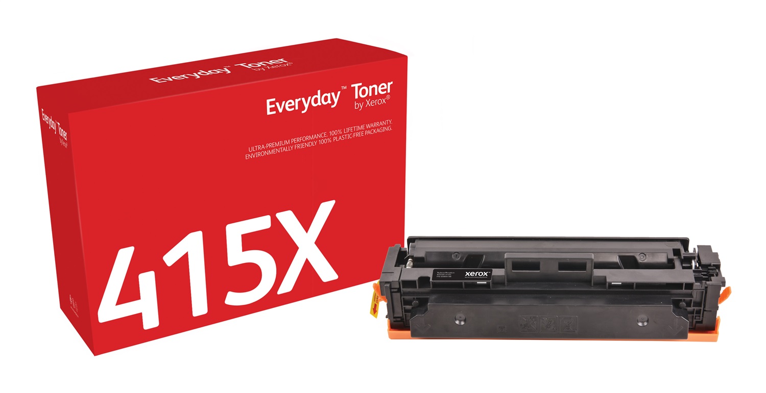 Xerox Everyday Toner ™ Nero compatibile con HP 415X (W2030X), High Capacity, 7500 pagine, 1 pz