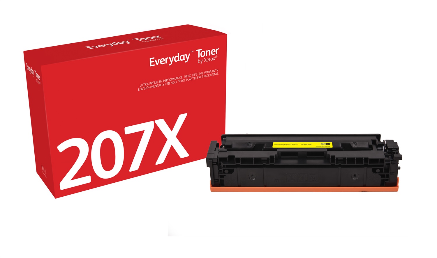 Xerox Everyday Toner™ Giallo Alta Capacità Compatibile con HP 207X (W2212X) - 2450 Pagine