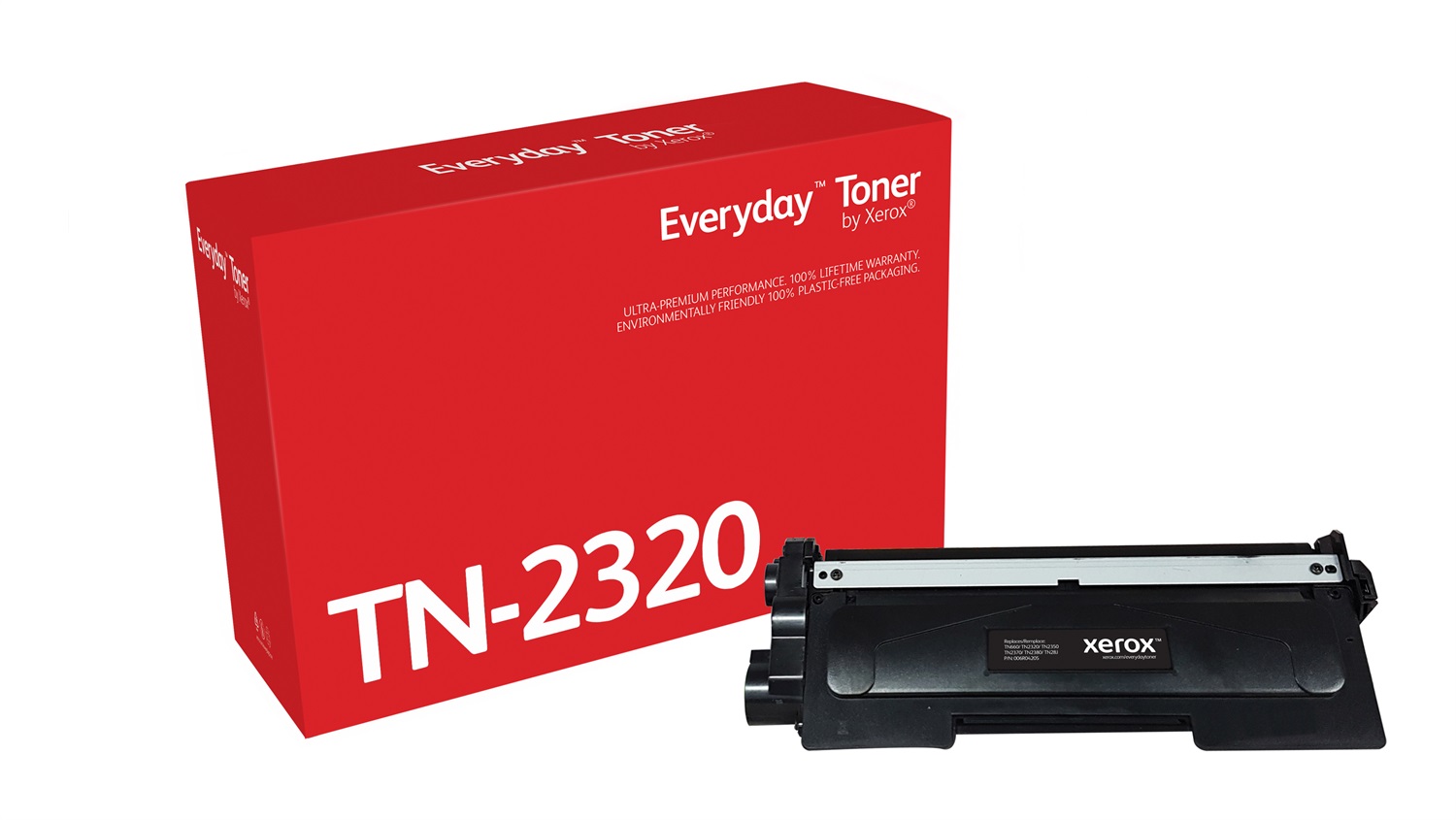 Xerox Everyday Toner ™ Mono compatibile con Brother TN-2320, High capacity, 2600 pagine, Nero, 1 pz