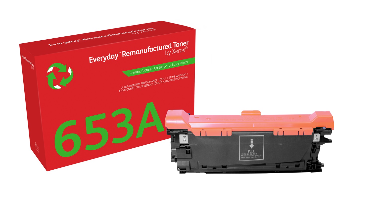 Xerox Everyday Toner Giallo Compatibile con HP 653A (CF322A) - Capacità Standard, 16500 Pagine