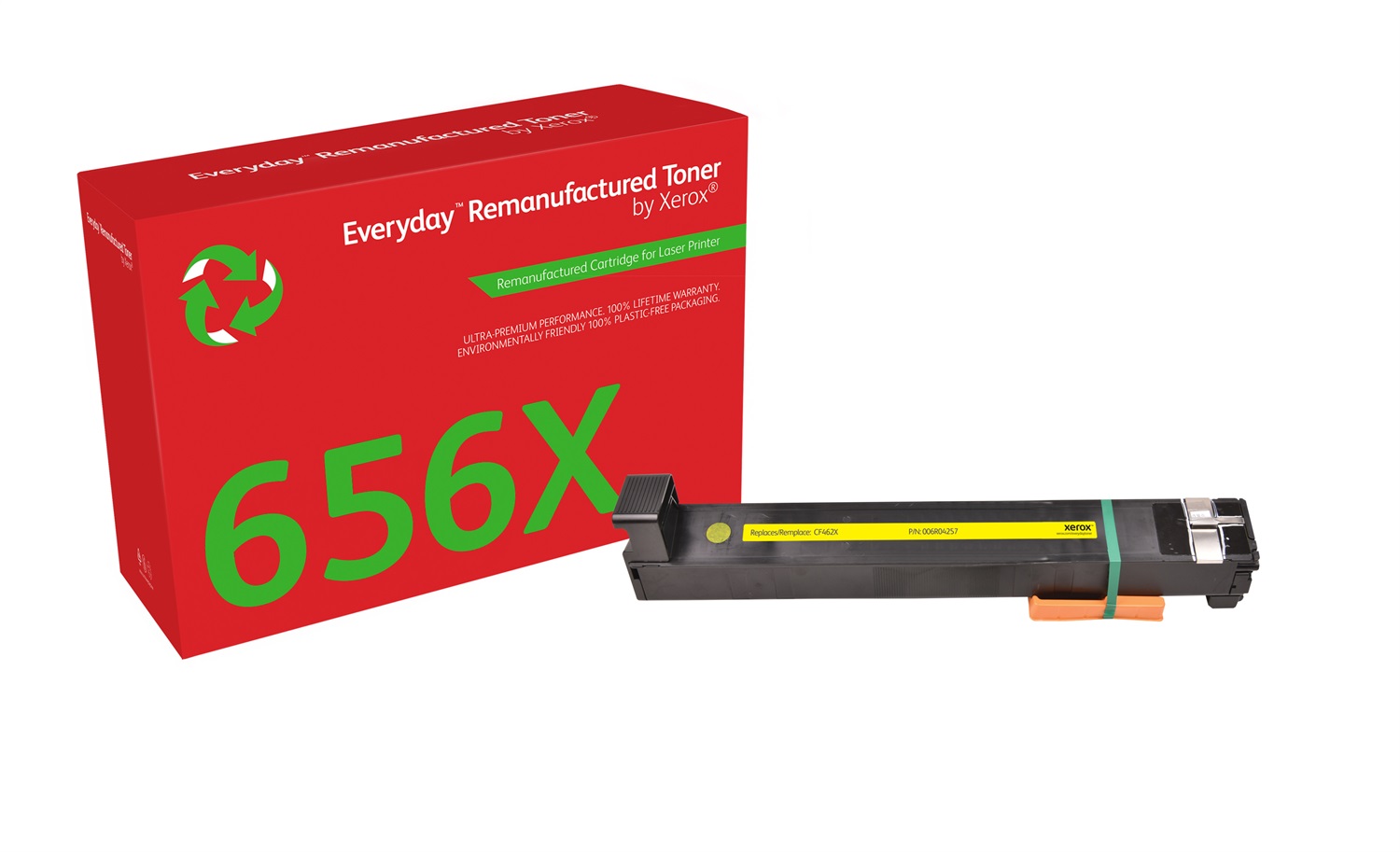 Xerox Everyday Toner Giallo compatibile con HP 656X (CF462X) - High Capacity, 22000 pagine, Garanzia a vita