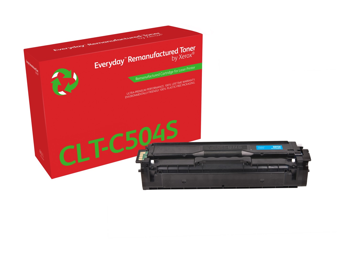 Xerox Everyday Toner Ciano compatibile con Samsung CLT-C504S - Capacità 1800 pagine, 1 pz