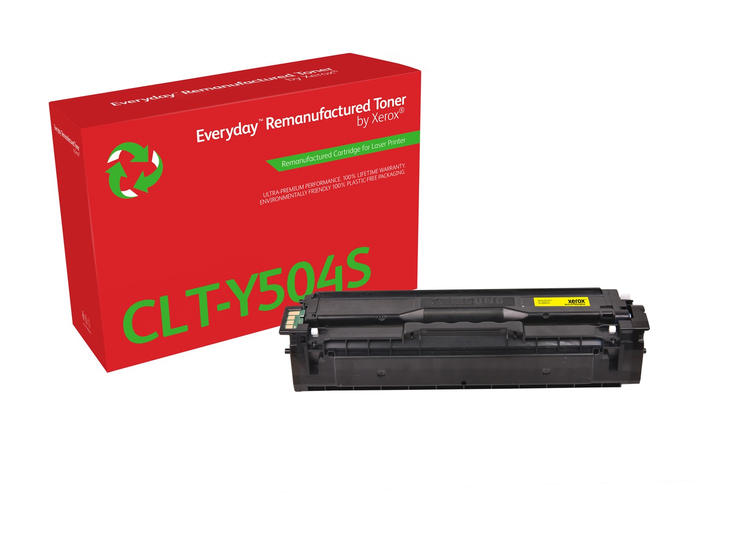 Xerox Everyday Toner Giallo compatibile con Samsung CLT-Y504S - Capacità 1800 pagine, Codice 006R04311