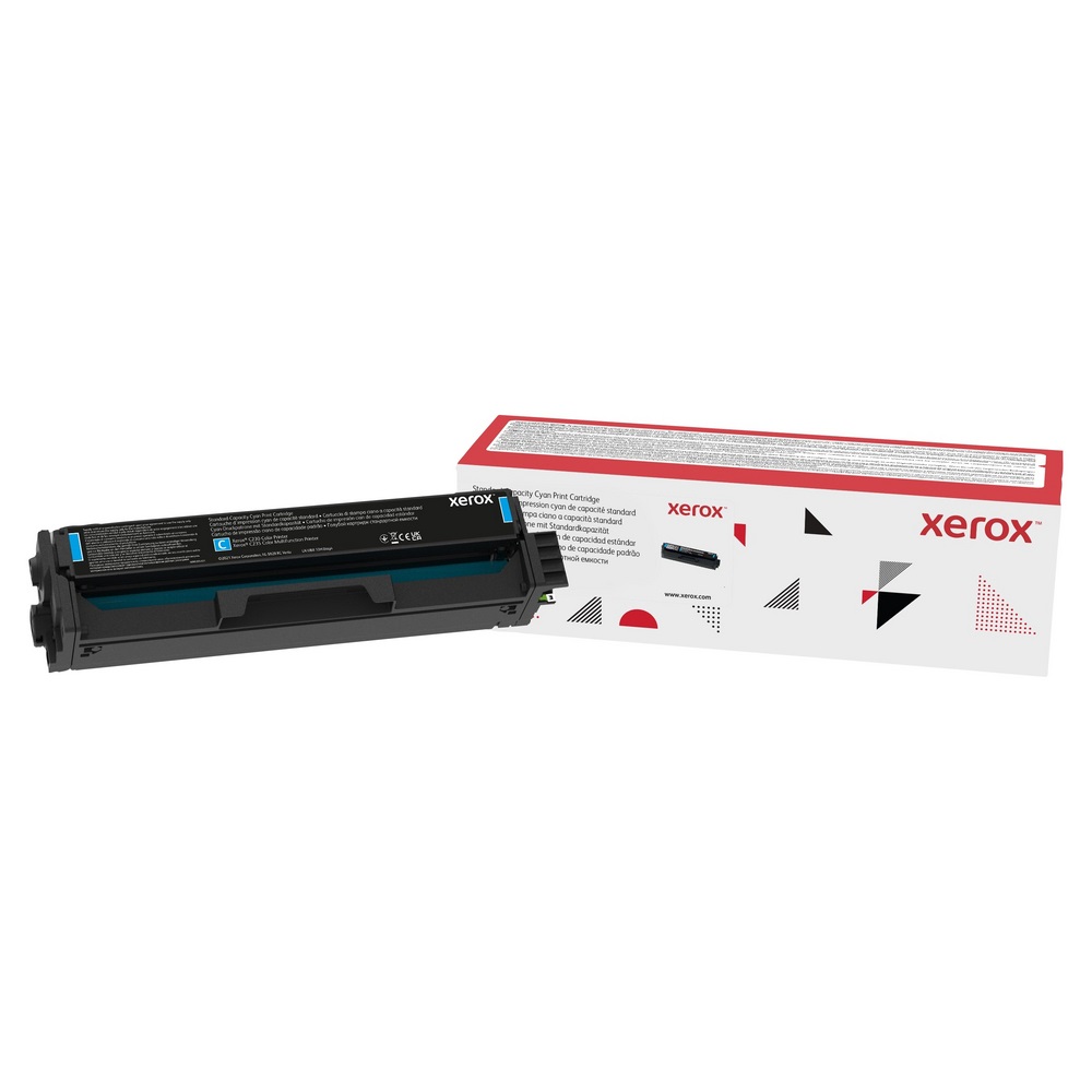 Xerox Cartuccia Toner Ciano Originale 006R04384 - Capacità Standard 1500 Pagine per Stampante a Colori C230 e Multifunzione C235