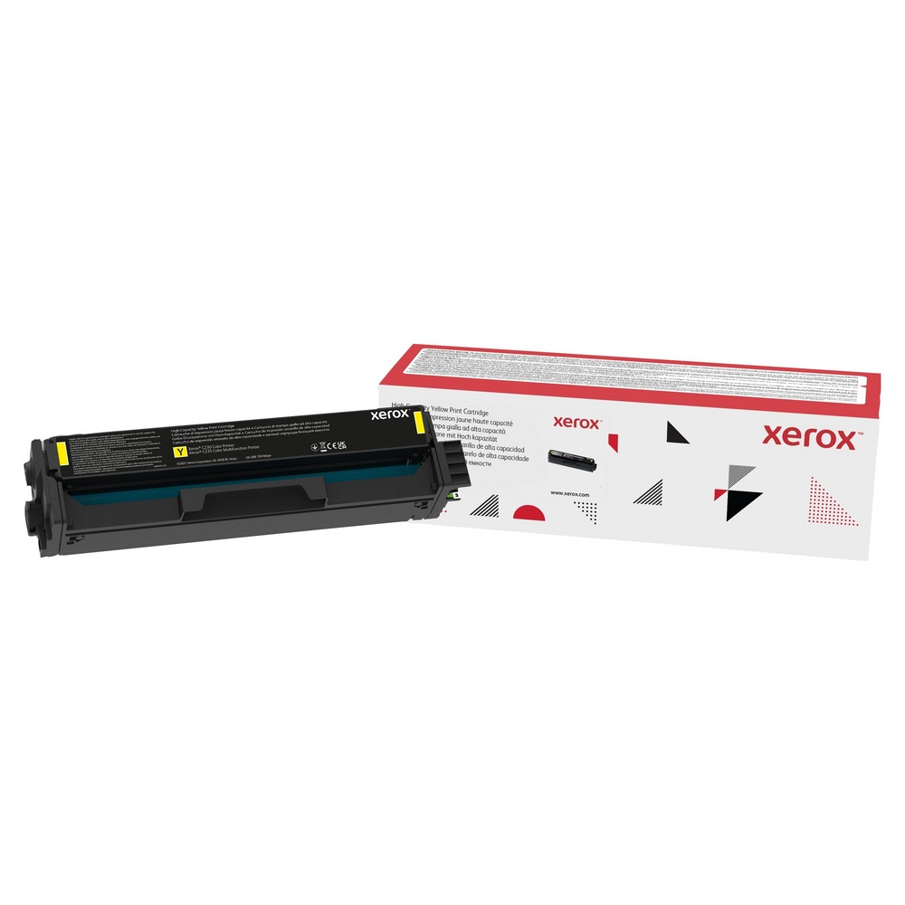 Xerox Cartuccia Toner Giallo High Capacity 2500 Pagine per Stampante C230/C235 (006R04394)