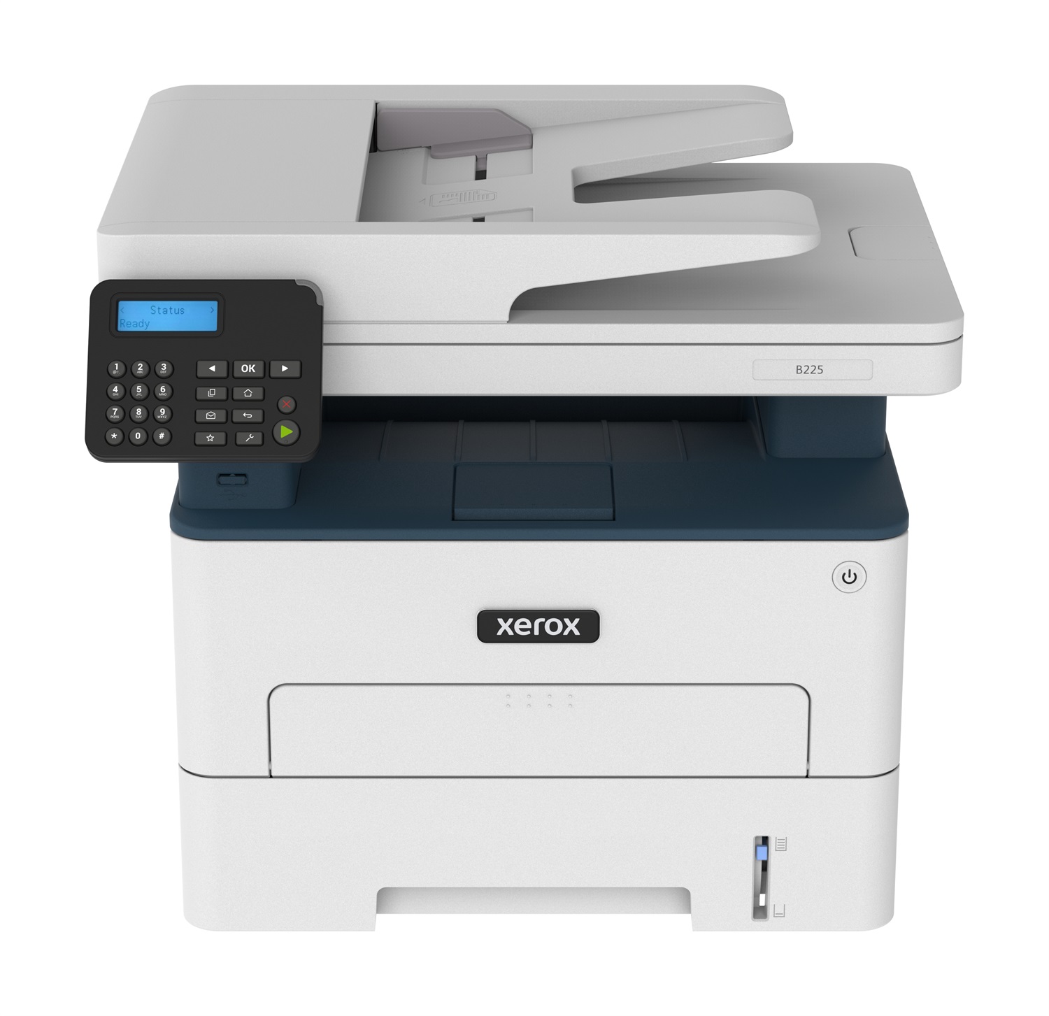 Xerox B225 Stampante Multifunzione Laser A4 34 ppm Copia/Stampa/Scansione Fronte/Retro Wireless con ADF e 2 Vassoi