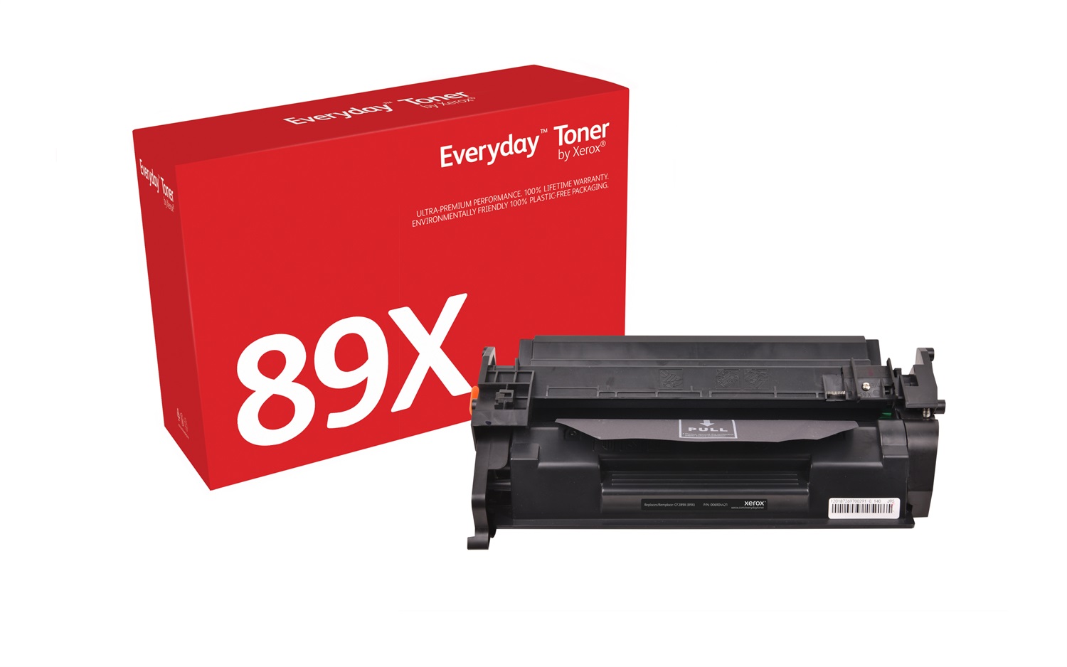 Xerox Everyday Toner Mono Compatibile con HP 89X (CF289X) - Alta Capacità, Nero, 10.000 Pagine, Garanzia a Vita