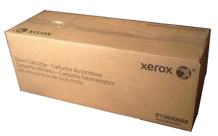 Xerox 013R00668 Tamburo Originale per Stampante Nero - Compatibile con D110, D110P, D125, D125P, D95, D95A
