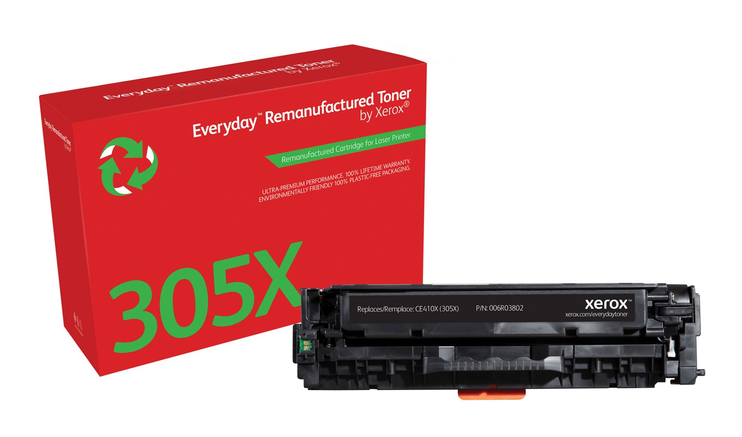 Xerox Everyday Toner Nero compatibile con HP 305X (CE410X), High capacity, 4000 pagine, 1 pz