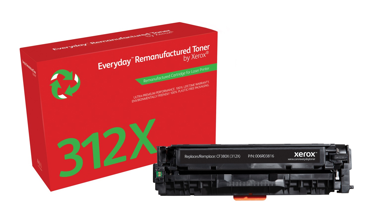 Xerox Everyday Toner Nero compatibile con HP 312X (CF380X) - Alta Capacità 4400 Pagine