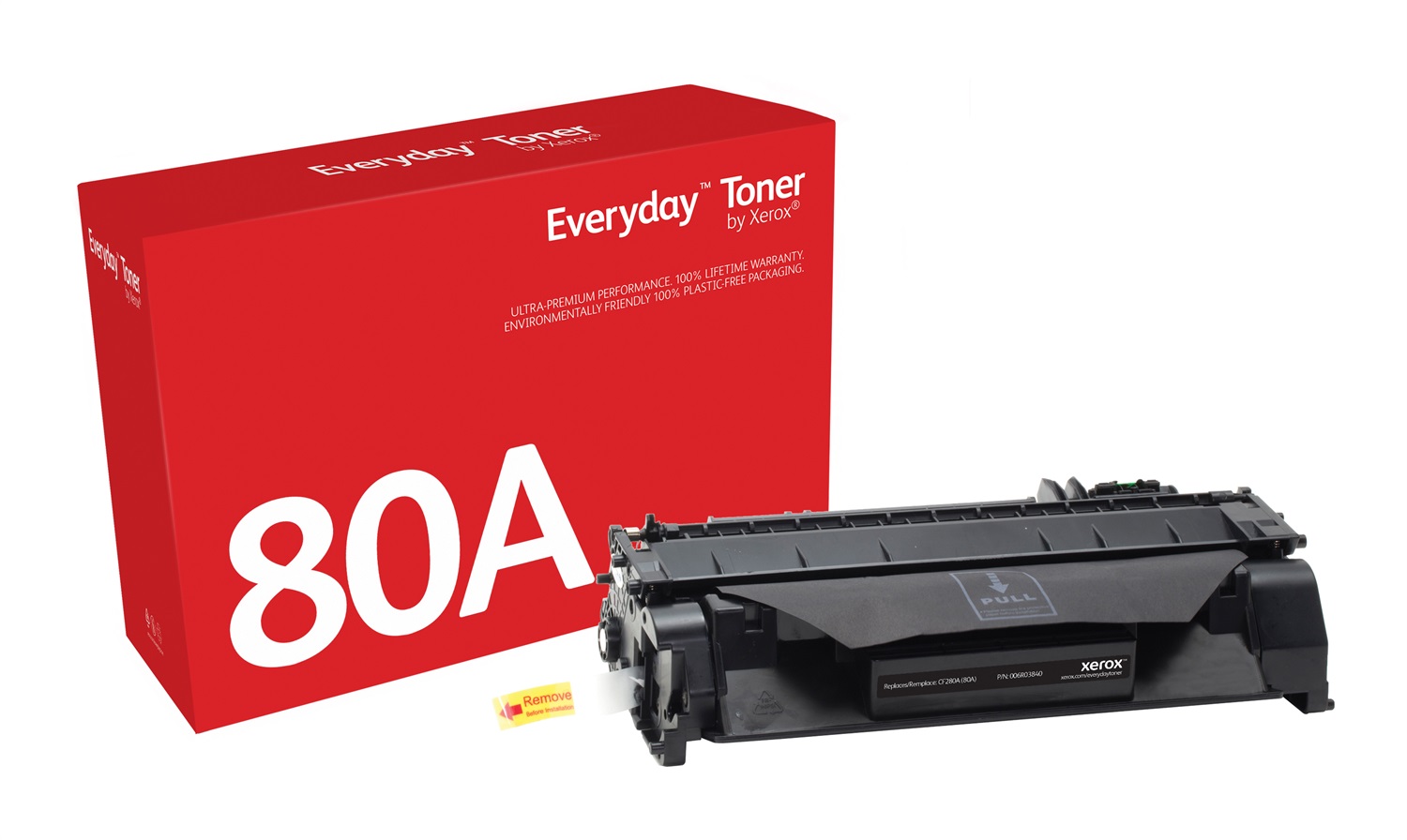 Xerox Everyday Toner ™ Nero Compatibile con HP 80A (CF280A) - Capacità 2700 Pagine, 1 pz