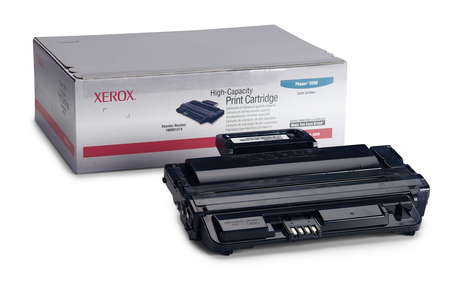 Xerox 106R01374 Cartuccia Toner Nero Originale per Phaser 3250 - 5000 Pagine