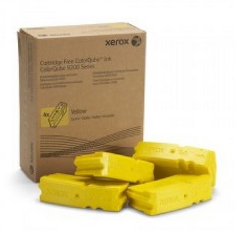 Xerox 108R00835 Cartuccia Stick Giallo - 4 Pz, 9.250 Pagine, Compatibile con ColorQube 9201/9202/9203/9301/9302/9303