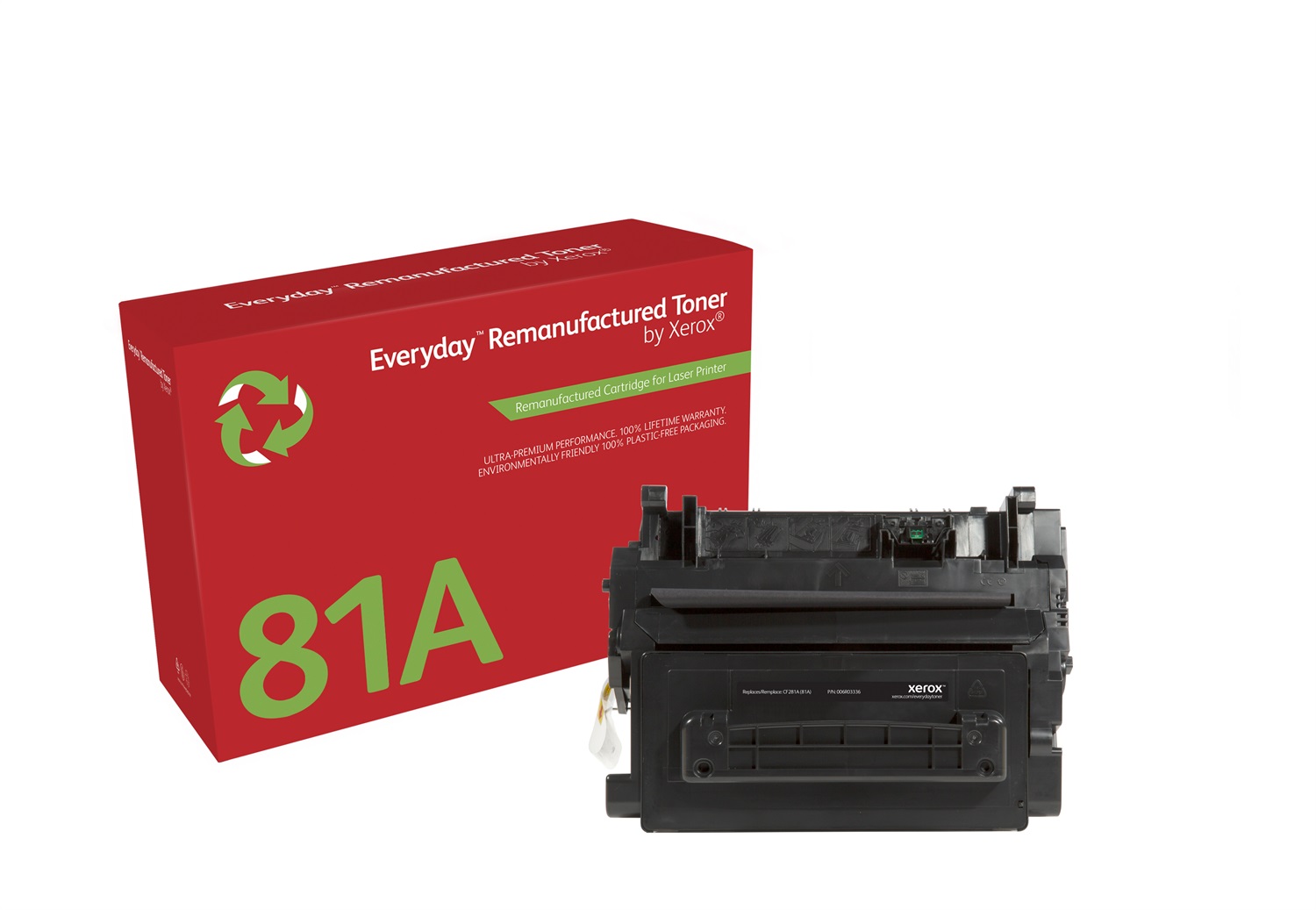 Xerox Everyday Toner Nero Rigenerato Compatibile con HP 81A (CF281A) - Capacità Standard per LaserJet M604, M605, M606, M625, M630