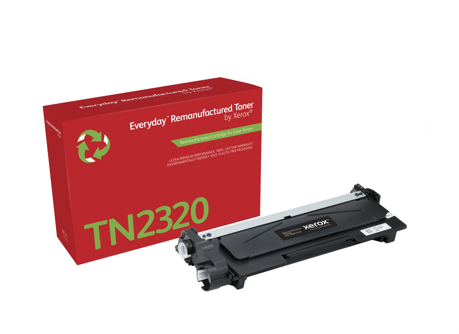 Xerox Toner Rigenerato 006R03330 Compatibile con Brother TN2320 - Resa 2600 Pagine