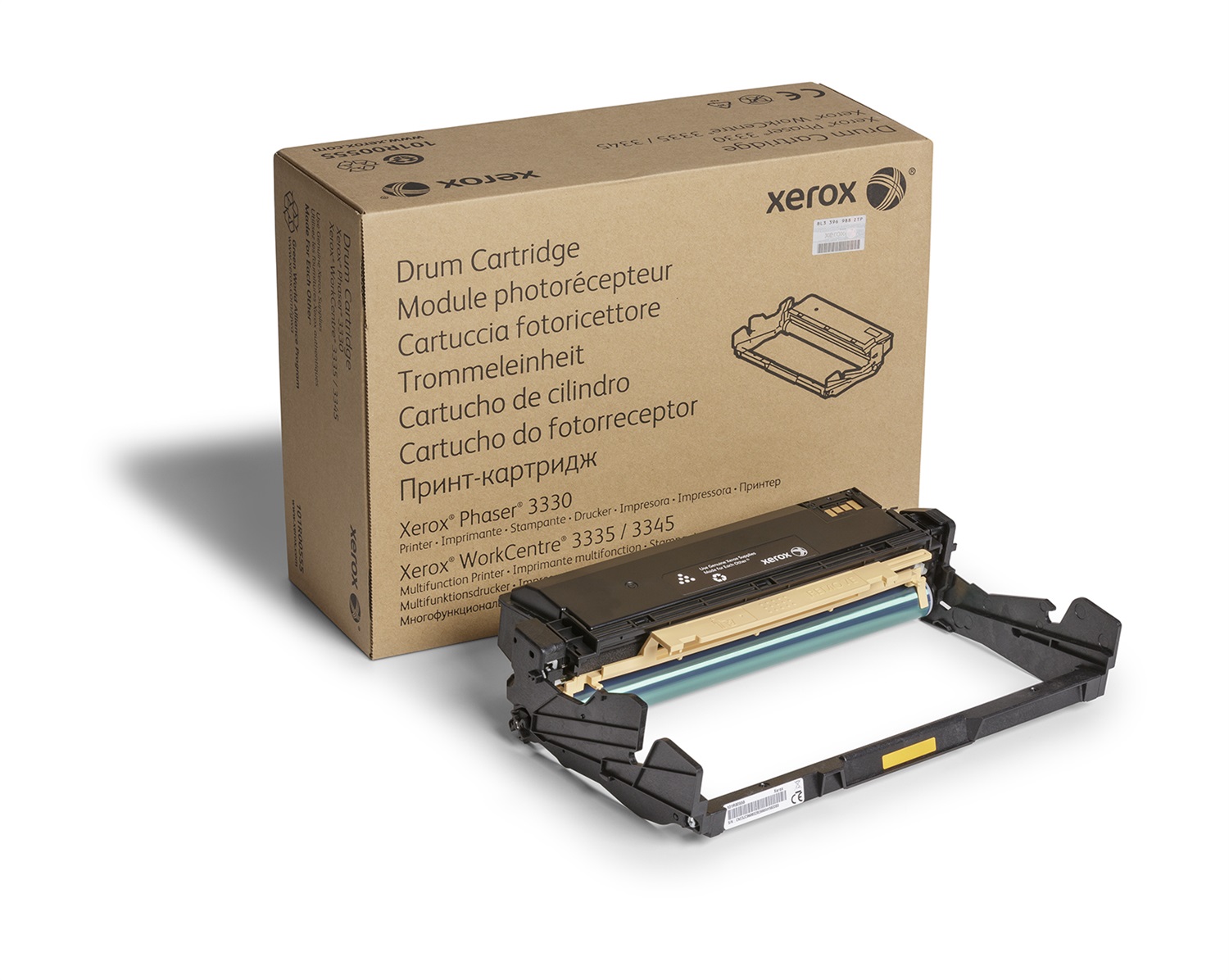 Xerox Cartuccia Fotoricettore 101R00555 - Tamburo Nero per Phaser 3330 e WorkCentre 3335/3345, 30000 Pagine