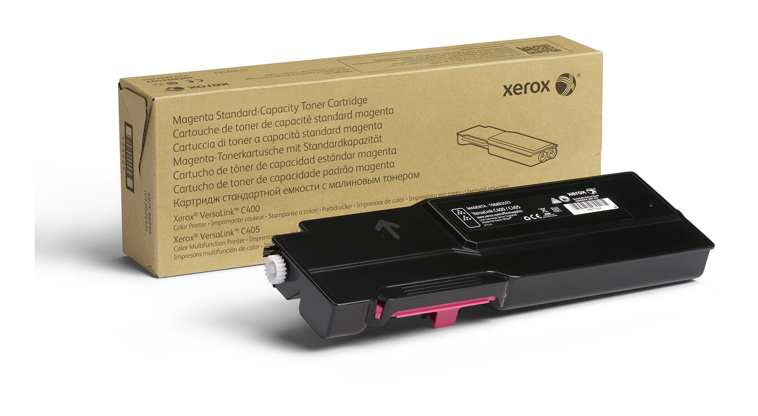 Xerox Cartuccia Toner Magenta Originale 106R03503 - Capacità Standard 2500 Pagine per Stampante a Colori VersaLink C400/C405