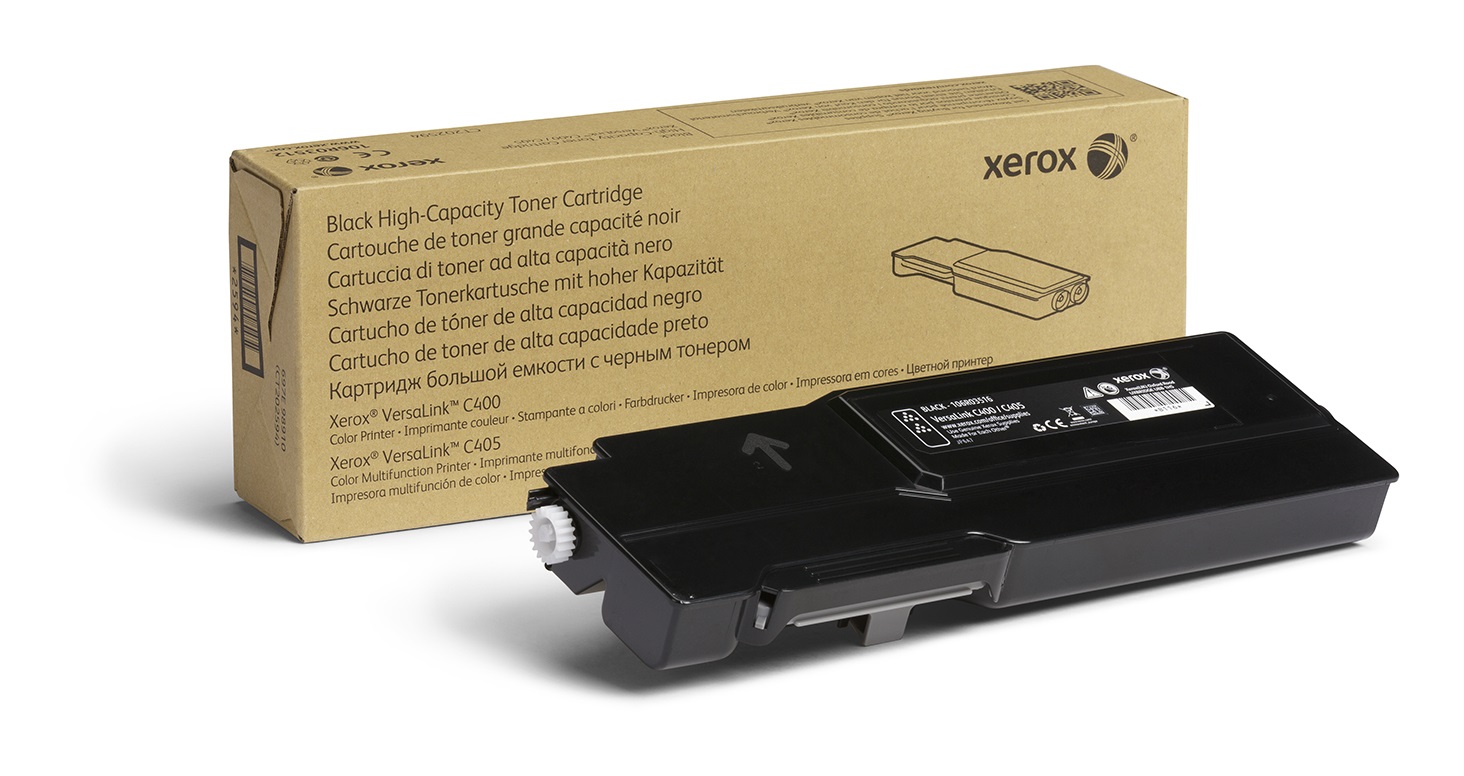 Xerox Cartuccia Toner Nero Alta Capacità 5000 Pagine per Stampante a Colori VersaLink C400/C405 (106R03516)