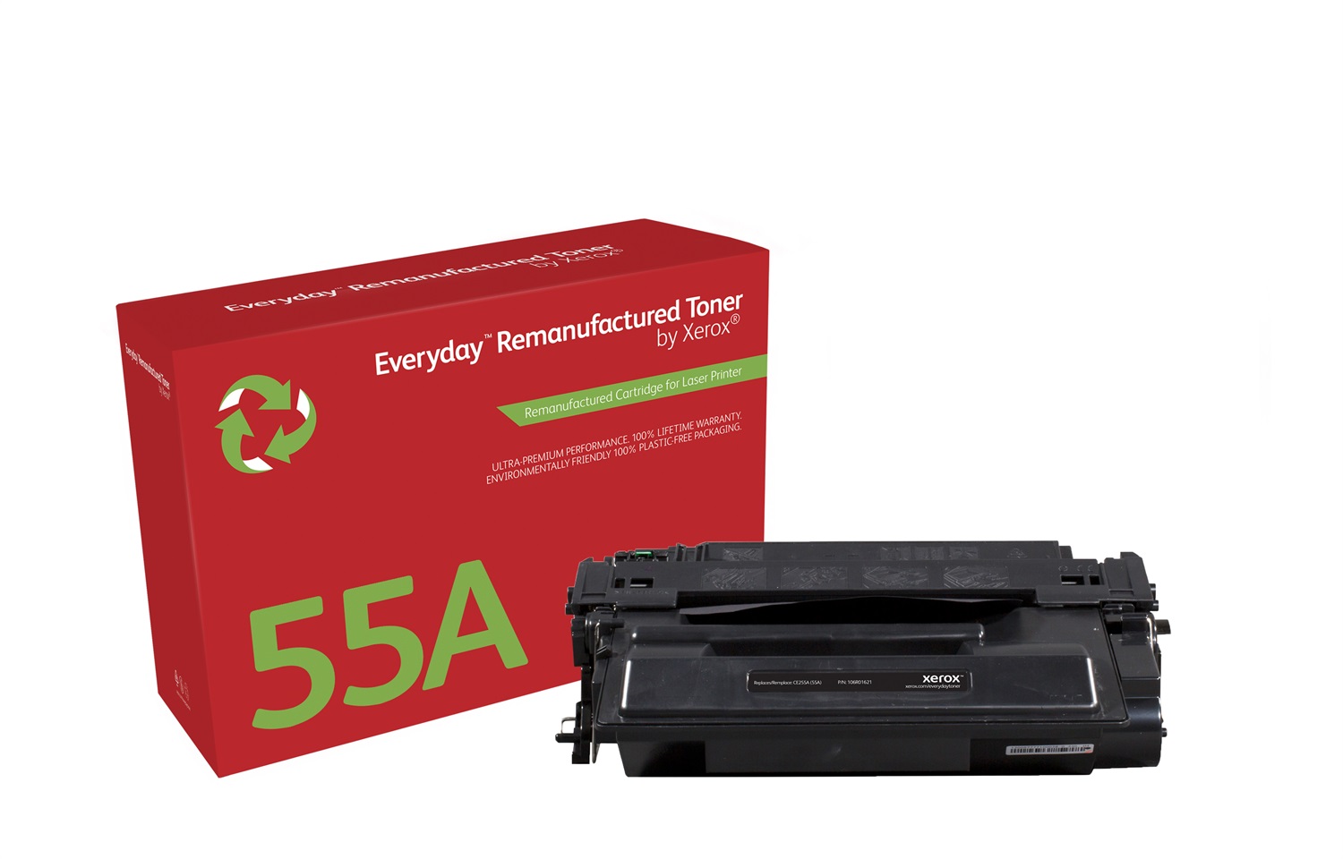 Xerox Toner 106R01621 Compatibile con HP CE255A - Nero, Capacità 6000 Pagine