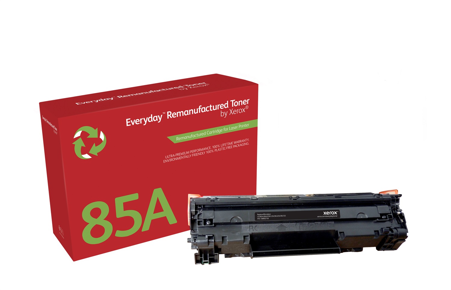 Xerox Toner Rigenerato Nero Compatibile con HP 85A (CE285A) - Capacità 1600 Pagine