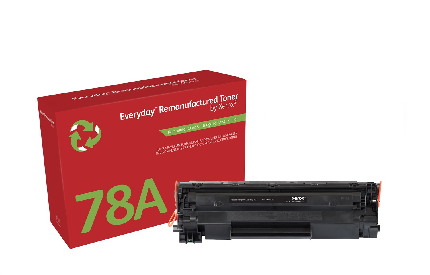 Xerox Toner Rigenerato Everyday™ Nero Compatibile con HP 78A (CE278A) - Resa Standard e Sostenibilità Incomparabile