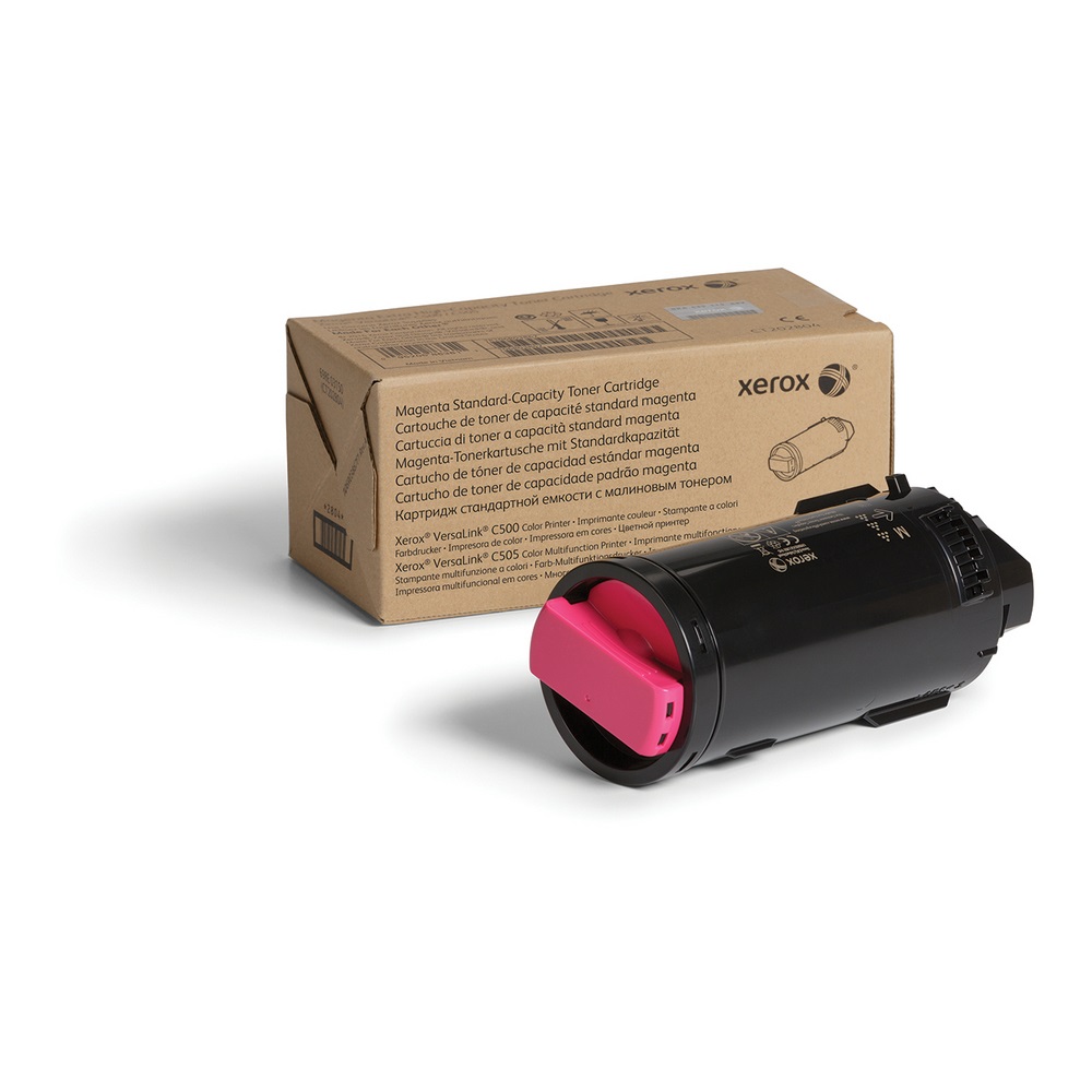Xerox Cartuccia Toner Magenta Originale 106R03860 a Capacità Standard da 2400 Pagine per Stampante Multifunzione a Colori VersaLink C500 e C505