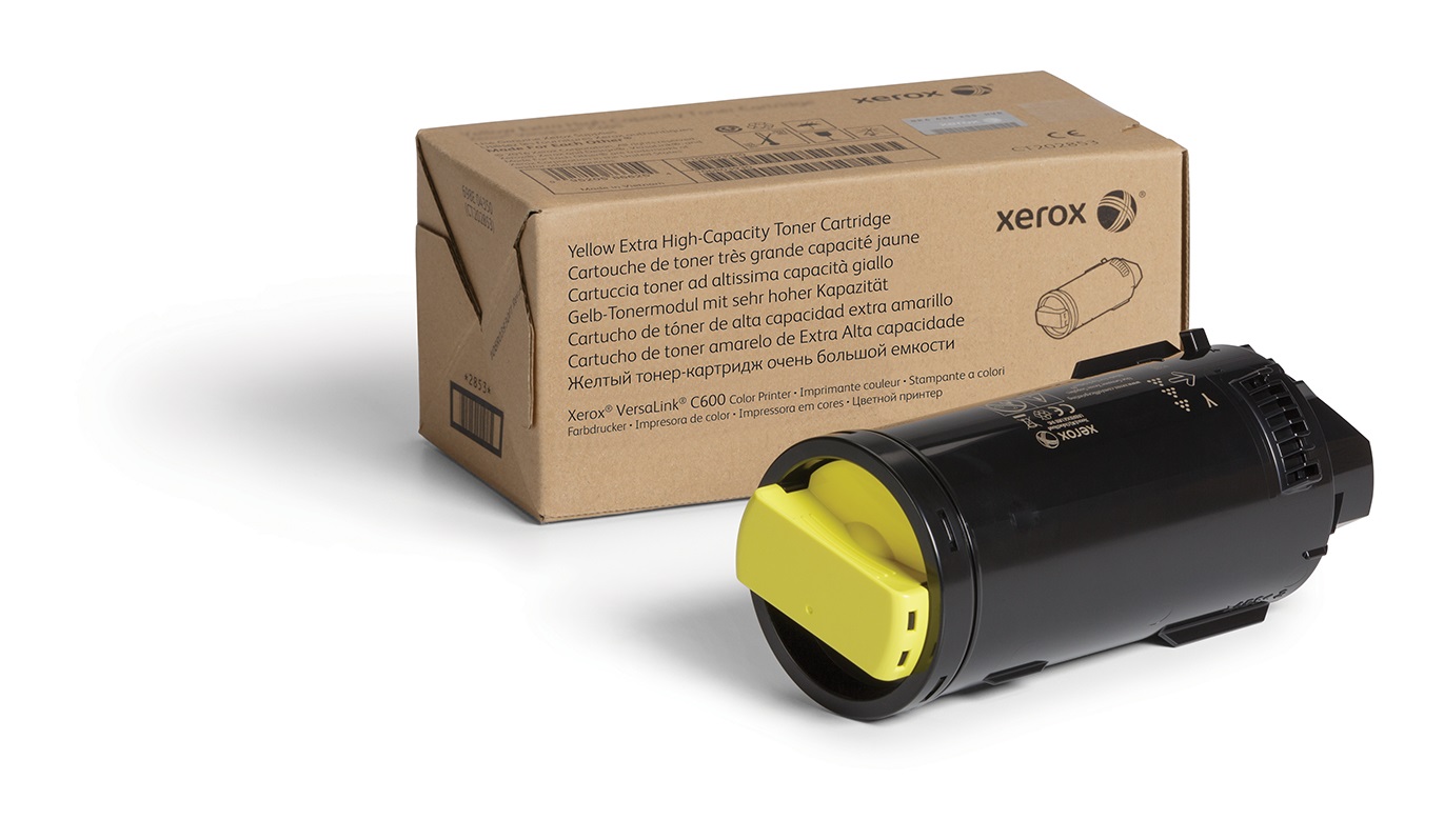 Xerox Cartuccia toner Giallo Altissima Capacità 16800 Pagine per Stampante a Colori VersaLink C600 (106R03922)
