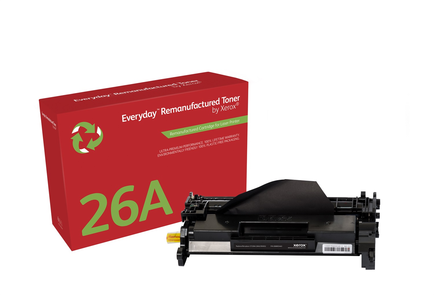 Xerox Everyday Toner Rigenerato™ Nero Compatibile con HP 26A (CF226A) - Resa 3100 Pagine