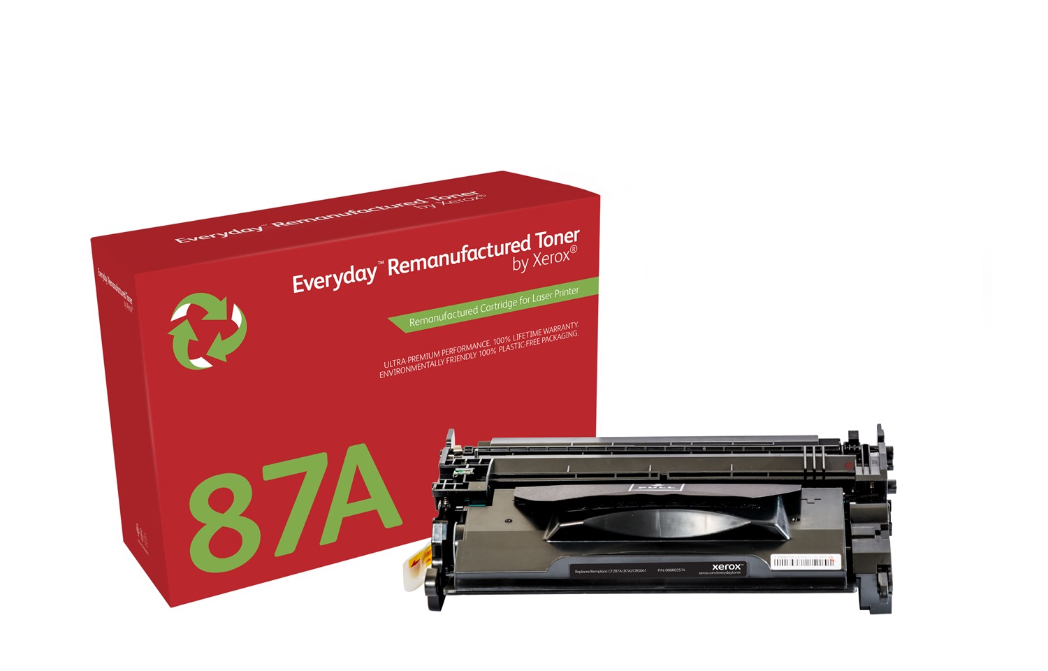 Xerox Toner Rigenerato Nero Compatibile con HP 87A (CF287A) - Capacità 9000 Pagine