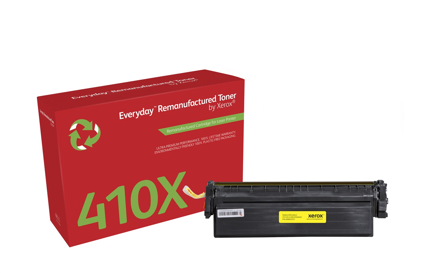 Xerox Everyday Toner Rigenerato Giallo Compatibile con HP 410X (CF412X) - Alta Capacità fino a 5200 Pagine