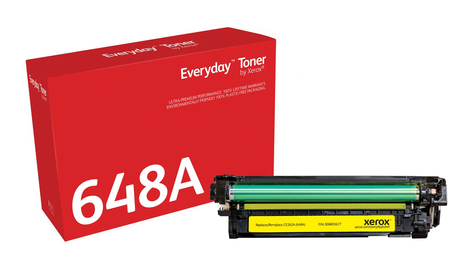 Xerox Everyday Toner Giallo compatibile con HP 648A (CE262A), Capacità 11000 pagine, 1 pz