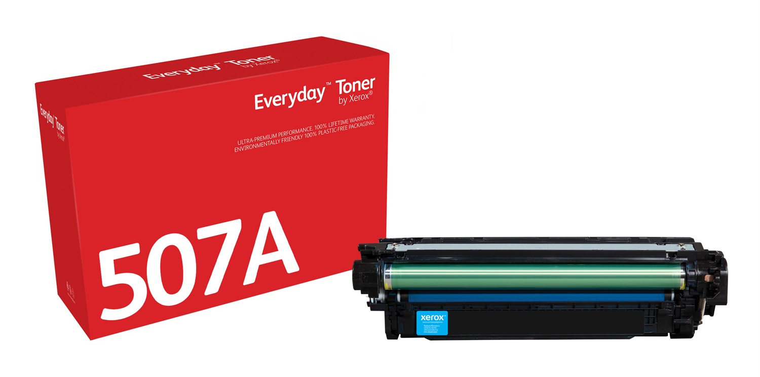 Xerox Everyday Toner Ciano compatibile con HP 507A (CE401A) - Capacità 6000 pagine