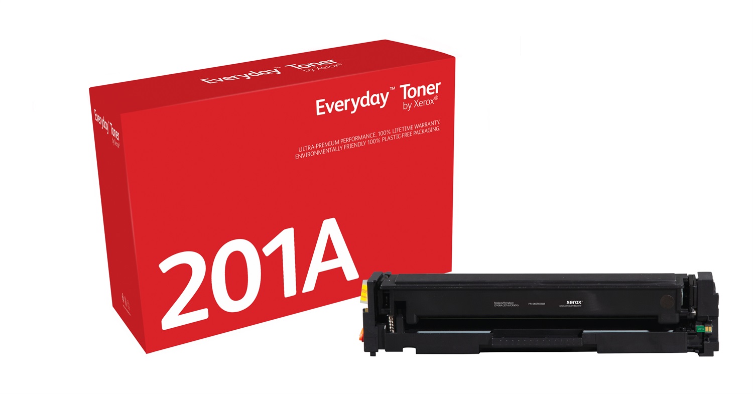 Xerox Everyday Toner Nero compatibile con HP 201A (CF400A/CRG-045BK), Capacità 1500 pagine, 1 pz