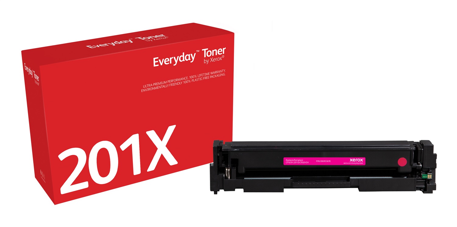 Xerox Everyday Toner Magenta compatibile con HP 201X (CF403X) e Canon CRG-045HM - Capacità 2300 pagine