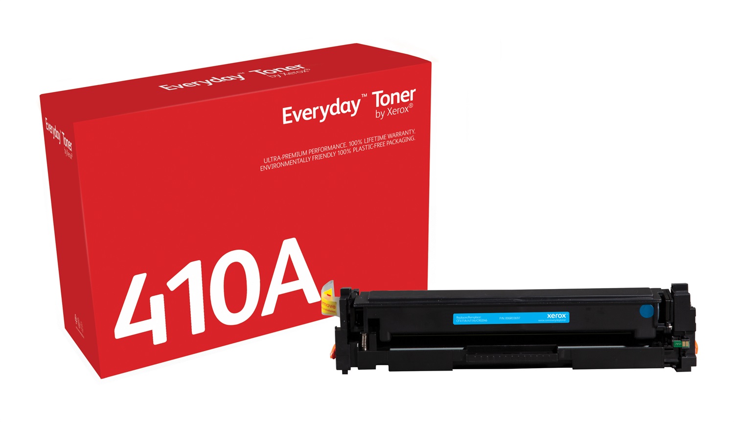 Xerox Everyday Toner Ciano compatibile con HP 410A (CF411A/ CRG-046C) - Capacità standard, 2300 pagine, 1 pz