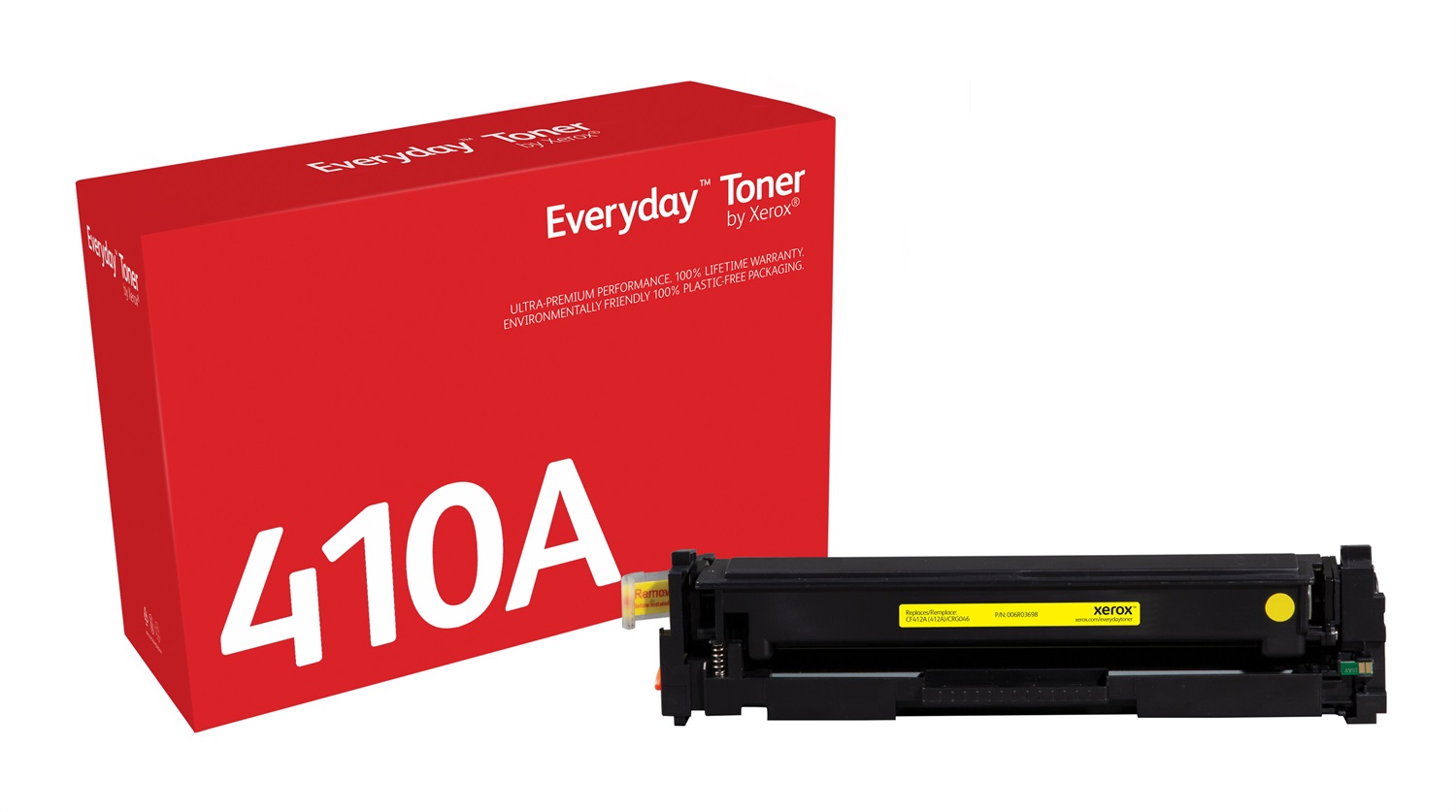 Xerox Everyday Toner ™ Giallo compatibile con HP 410A (CF412A/CRG-046Y) - Capacità 2300 pagine, 1 pz