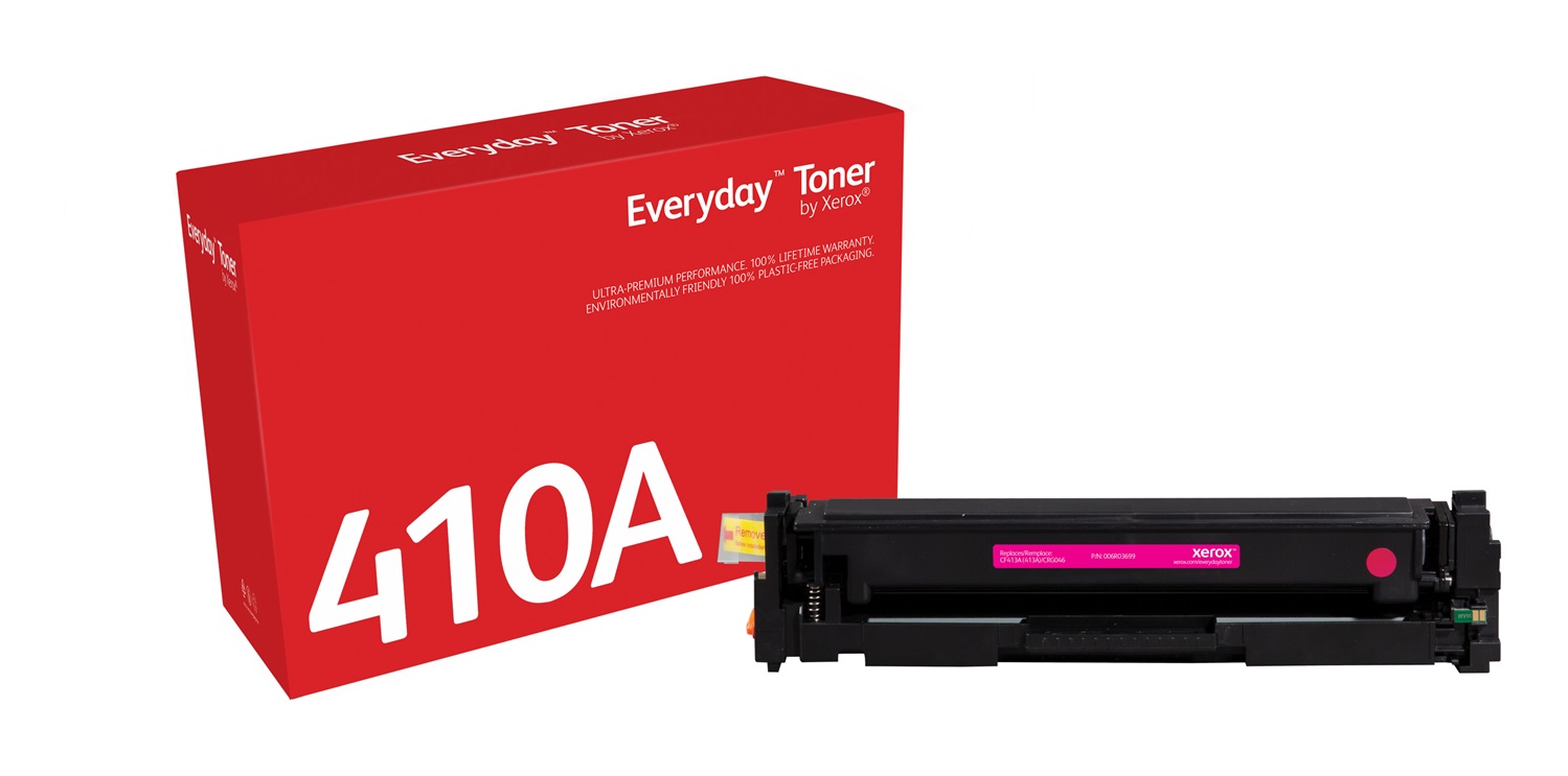 Xerox Everyday Toner Magenta compatibile con HP 410A (CF413A/ CRG-046M) - Capacità standard, 2300 pagine