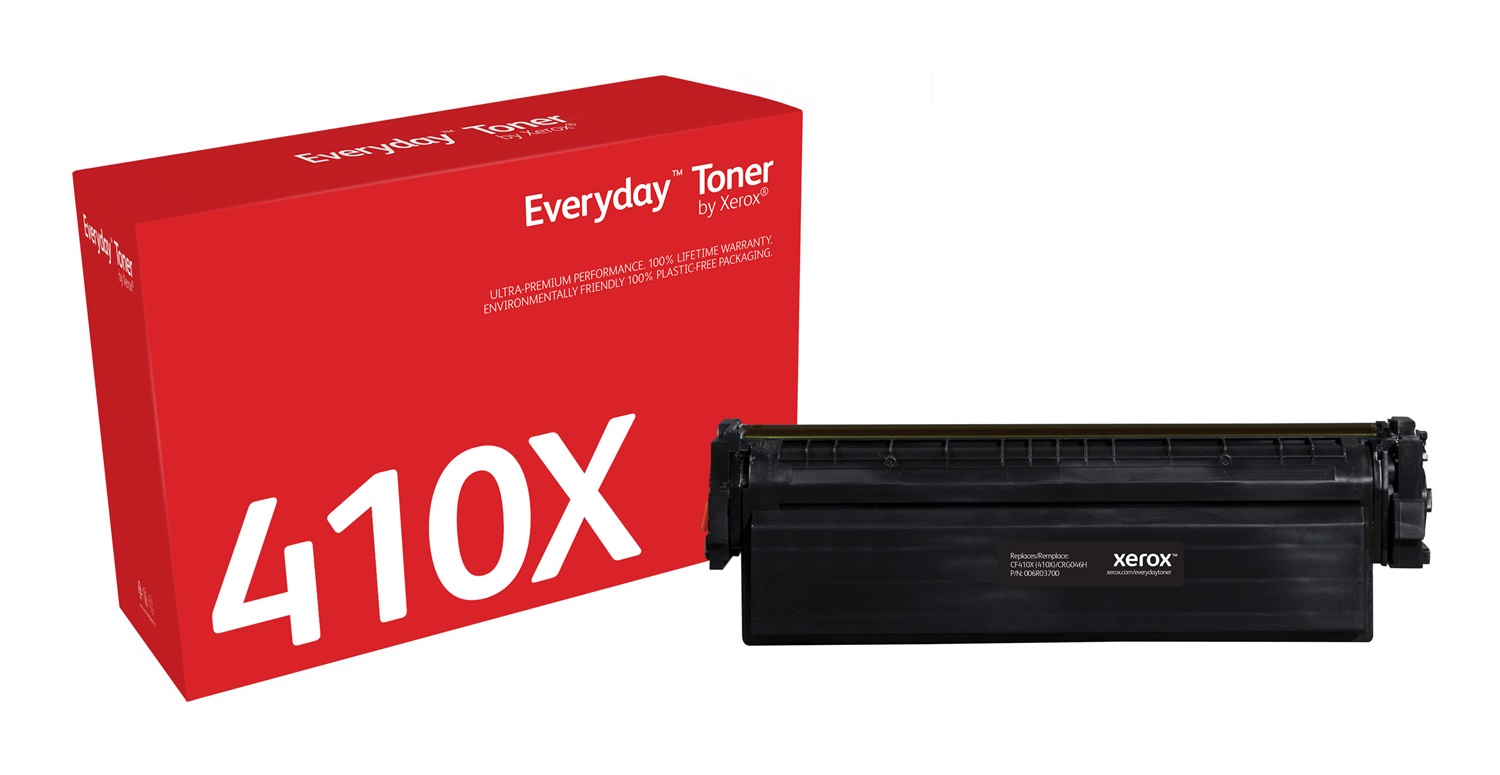 Xerox Everyday Toner ™ Nero compatibile con HP 410X (CF410X), alta capacità, 6500 pagine, 1 pz