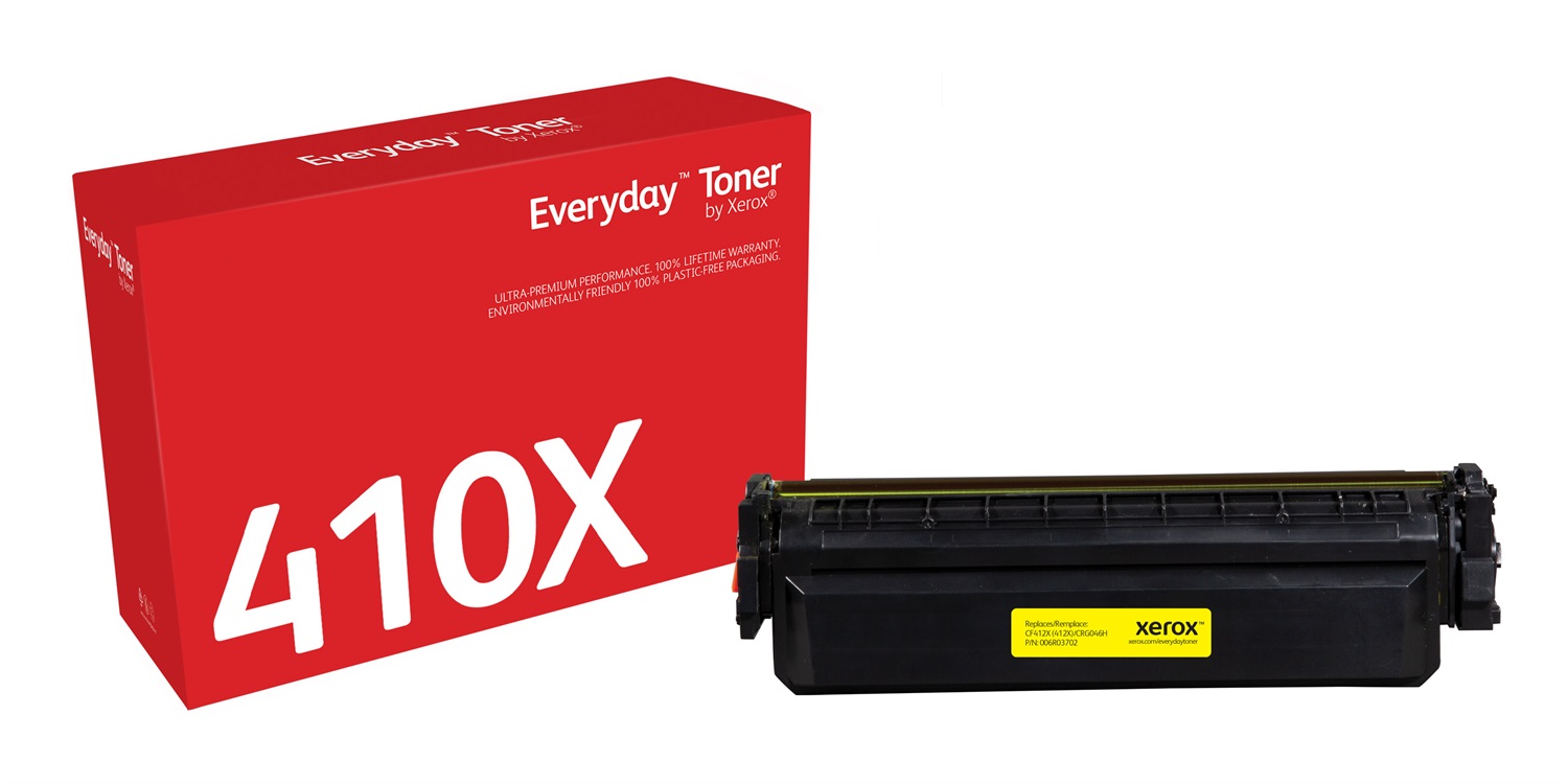 Xerox Everyday Toner Giallo compatibile con HP 410X (CF412X/CRG-046HY), High Capacity, 5000 pagine