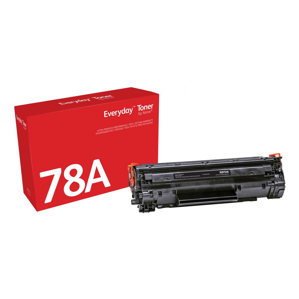 Xerox Everyday Toner ™ Nero compatibile con HP 78A (CE278A/ CRG-126/ CRG-128) - Capacità standard, 2100 pagine