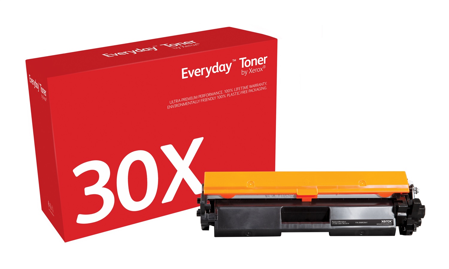 Xerox Everyday Toner Nero compatibile con HP 30X (CF230X/ CRG-051H) - Alta Capacità, 3500 Pagine
